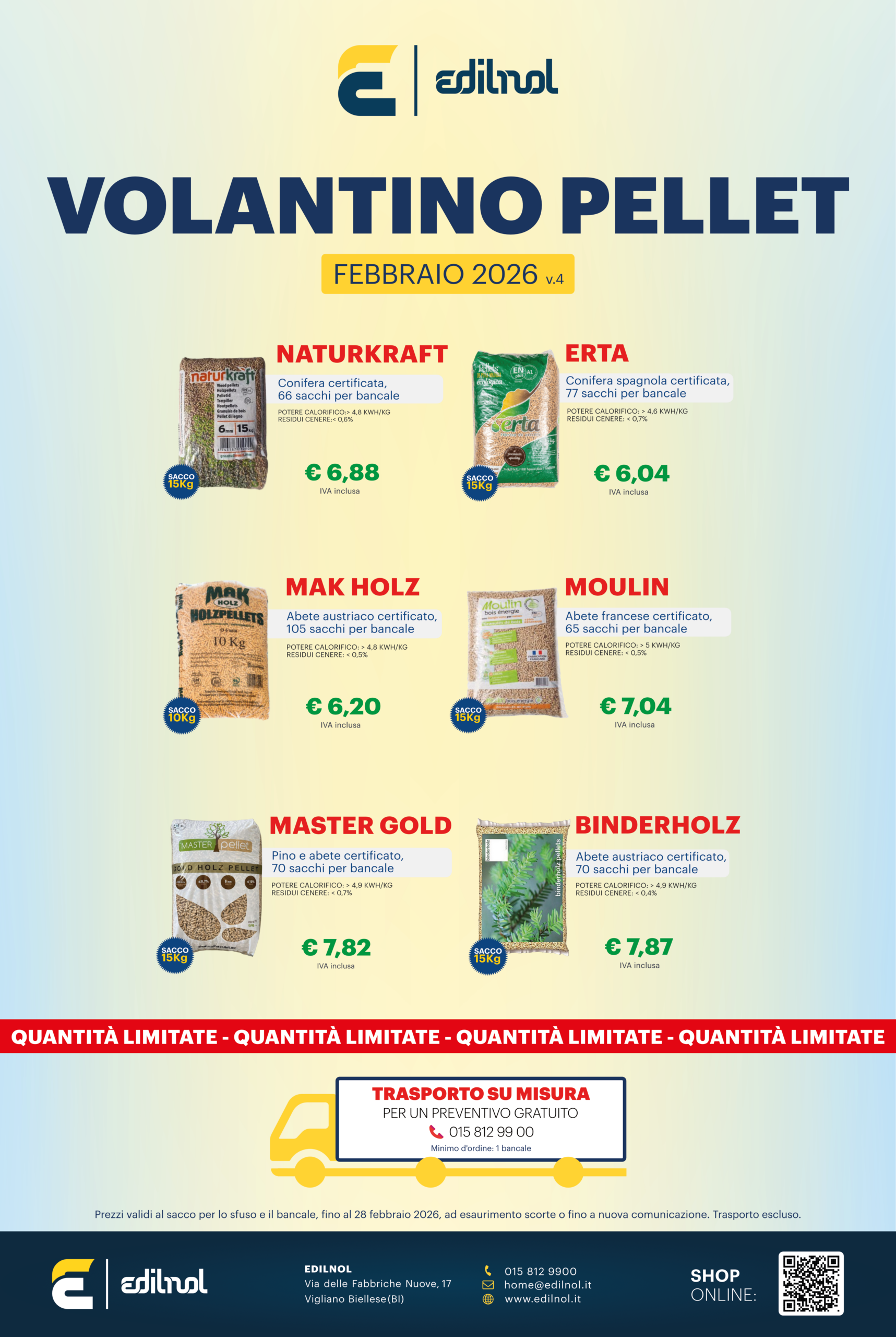 volantino pellet edilnol febbraio 4