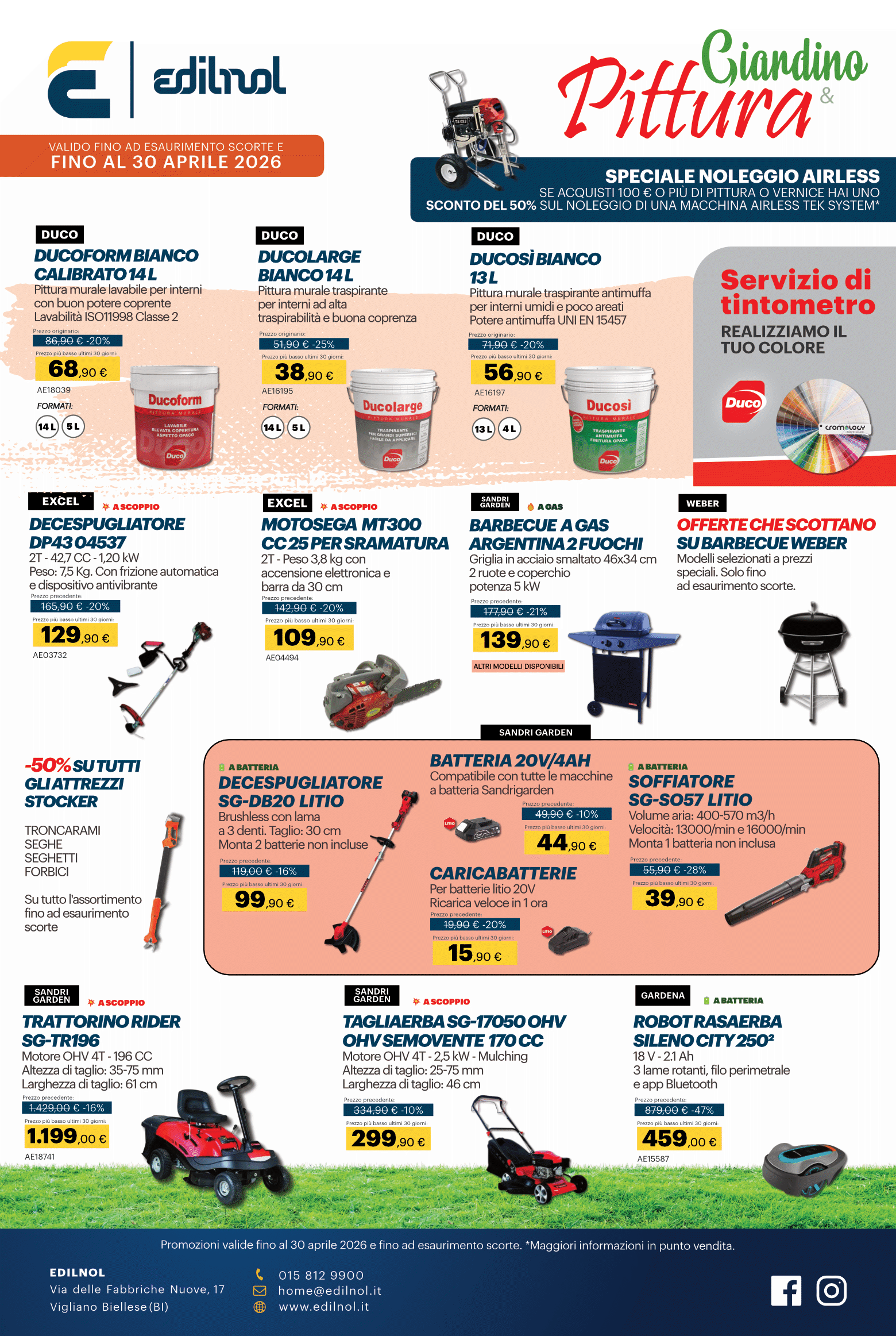 volantino marzo 2026